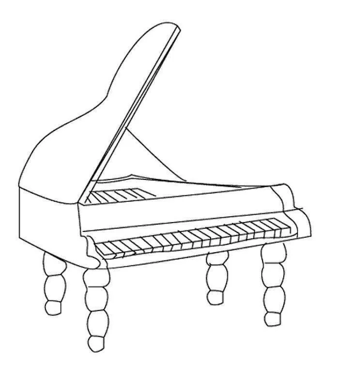 Music Coloring Pages – 009
