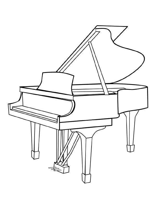 Music Coloring Pages – 017