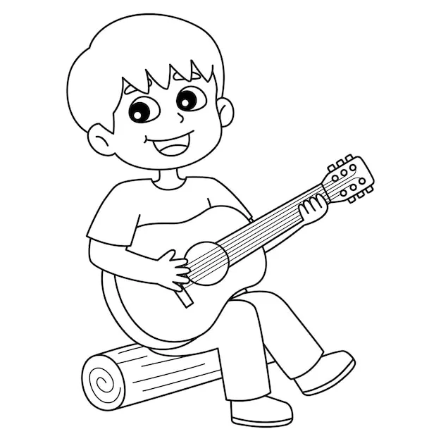 Music Coloring Pages – 023