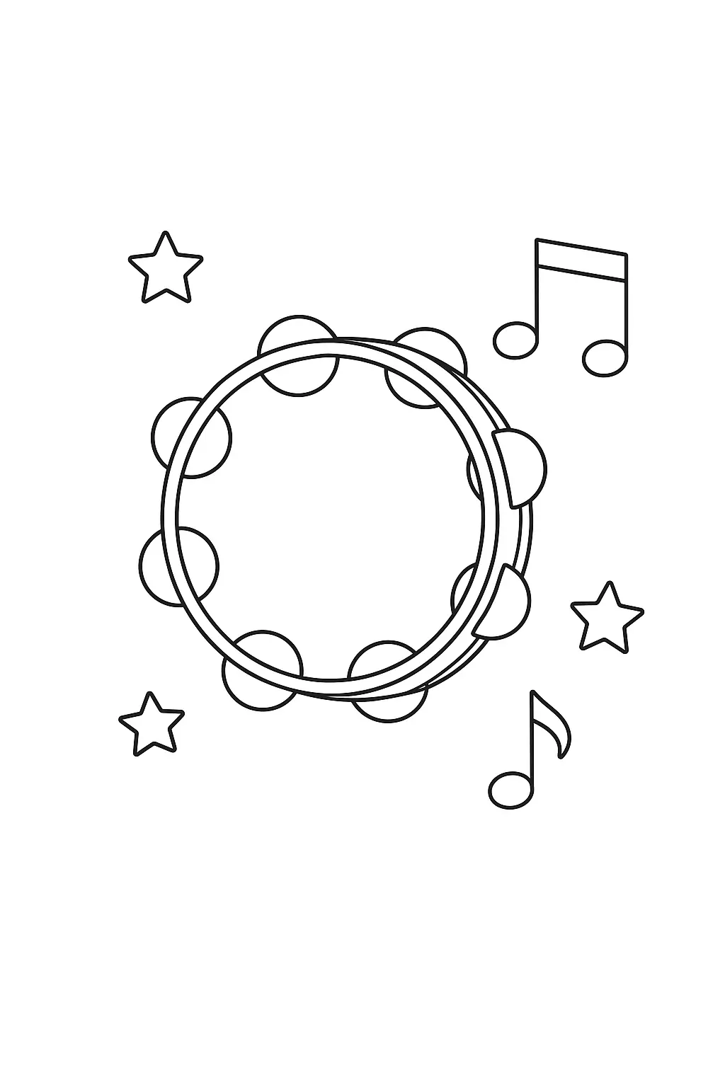 Music Coloring Pages – 028