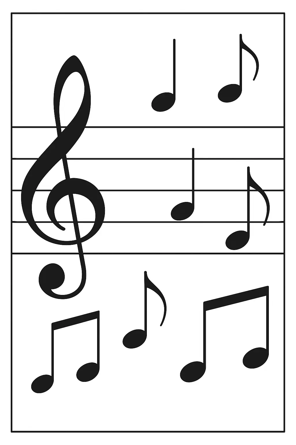 Music Coloring Pages – 031