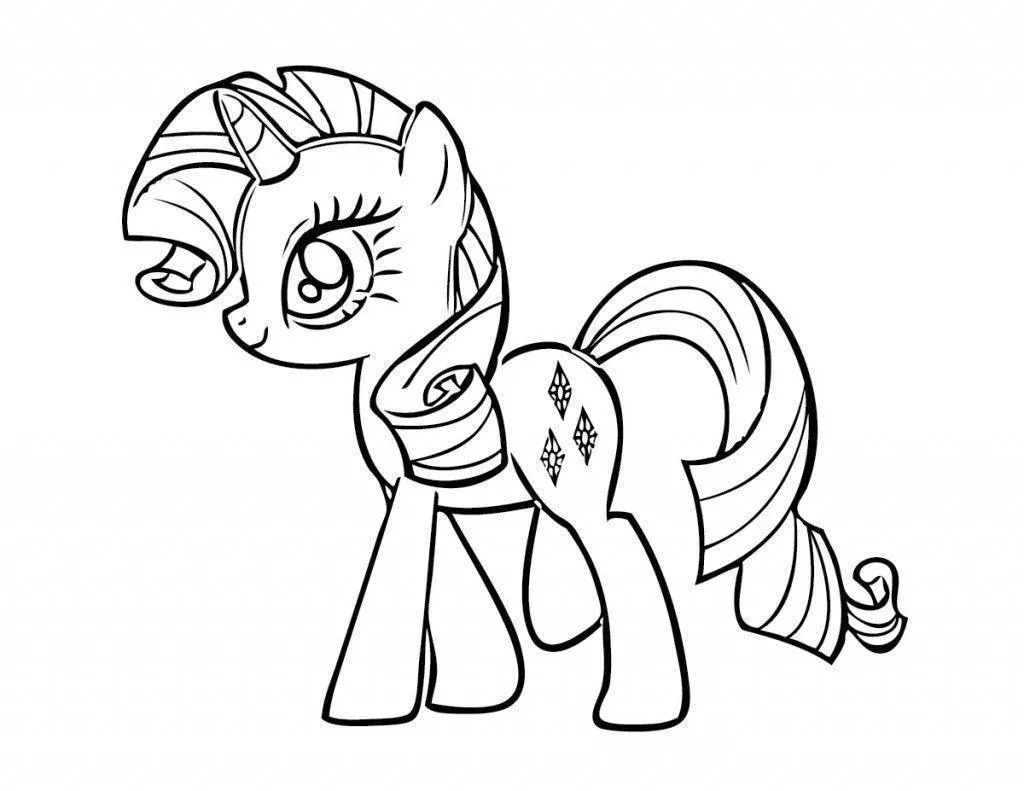 My Little Pony Coloring Pages – 008