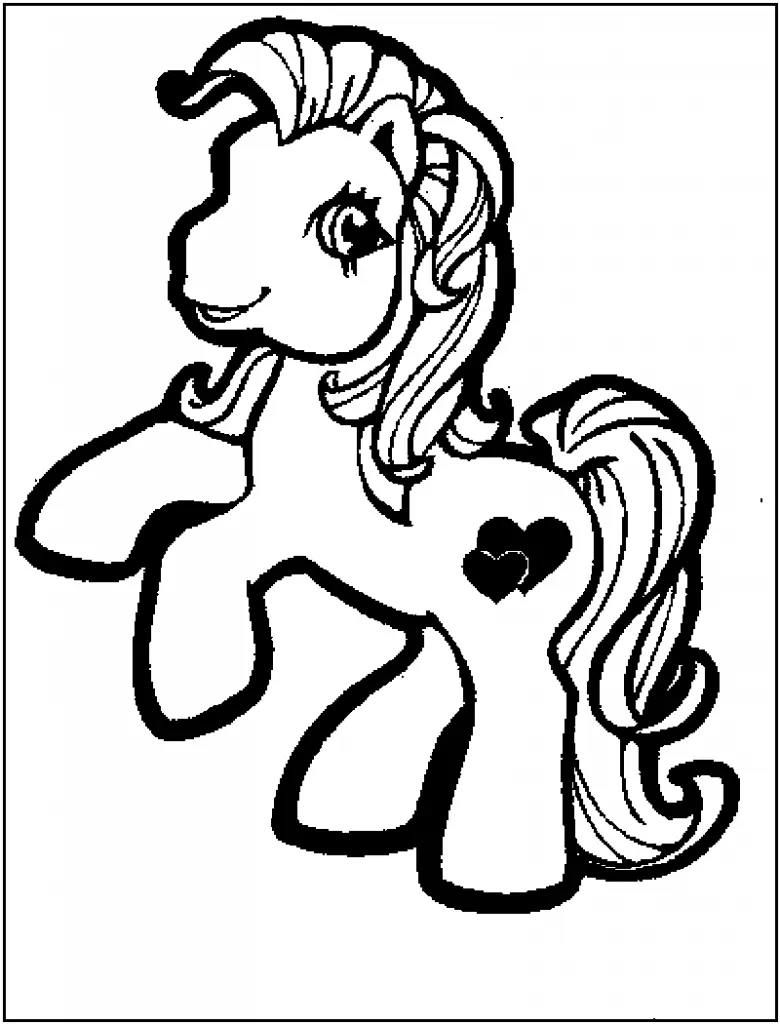My Little Pony Coloring Pages – 010