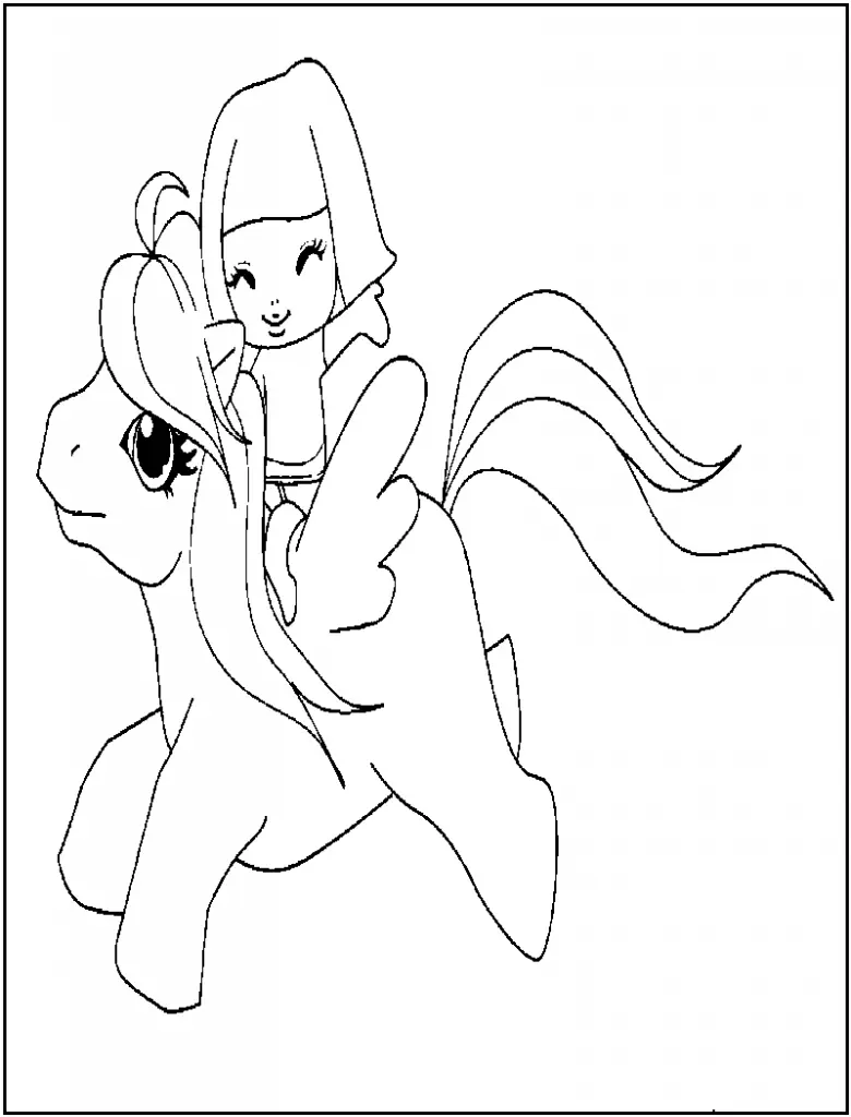 My Little Pony Coloring Pages – 025