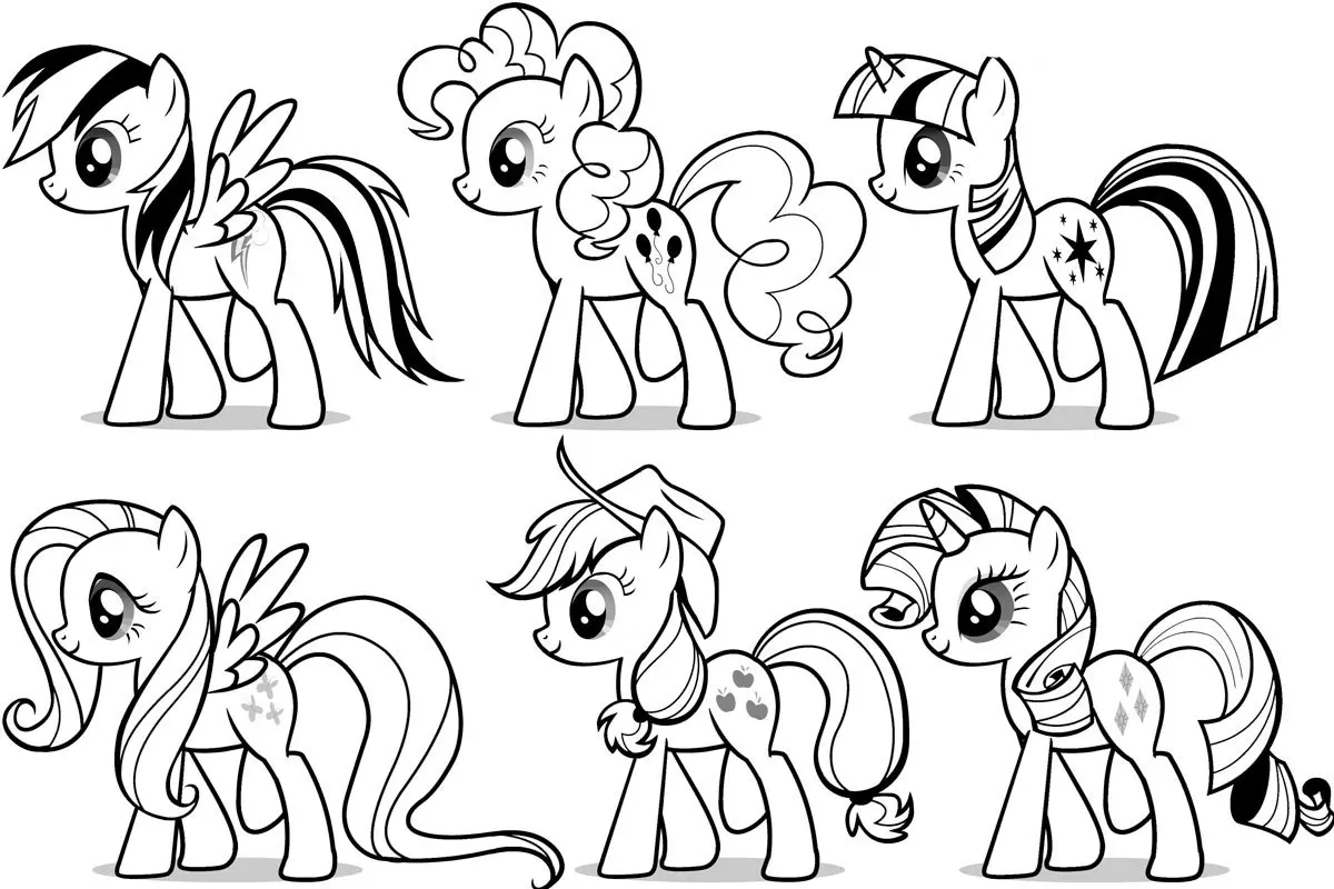 My Little Pony Coloring Pages – 037