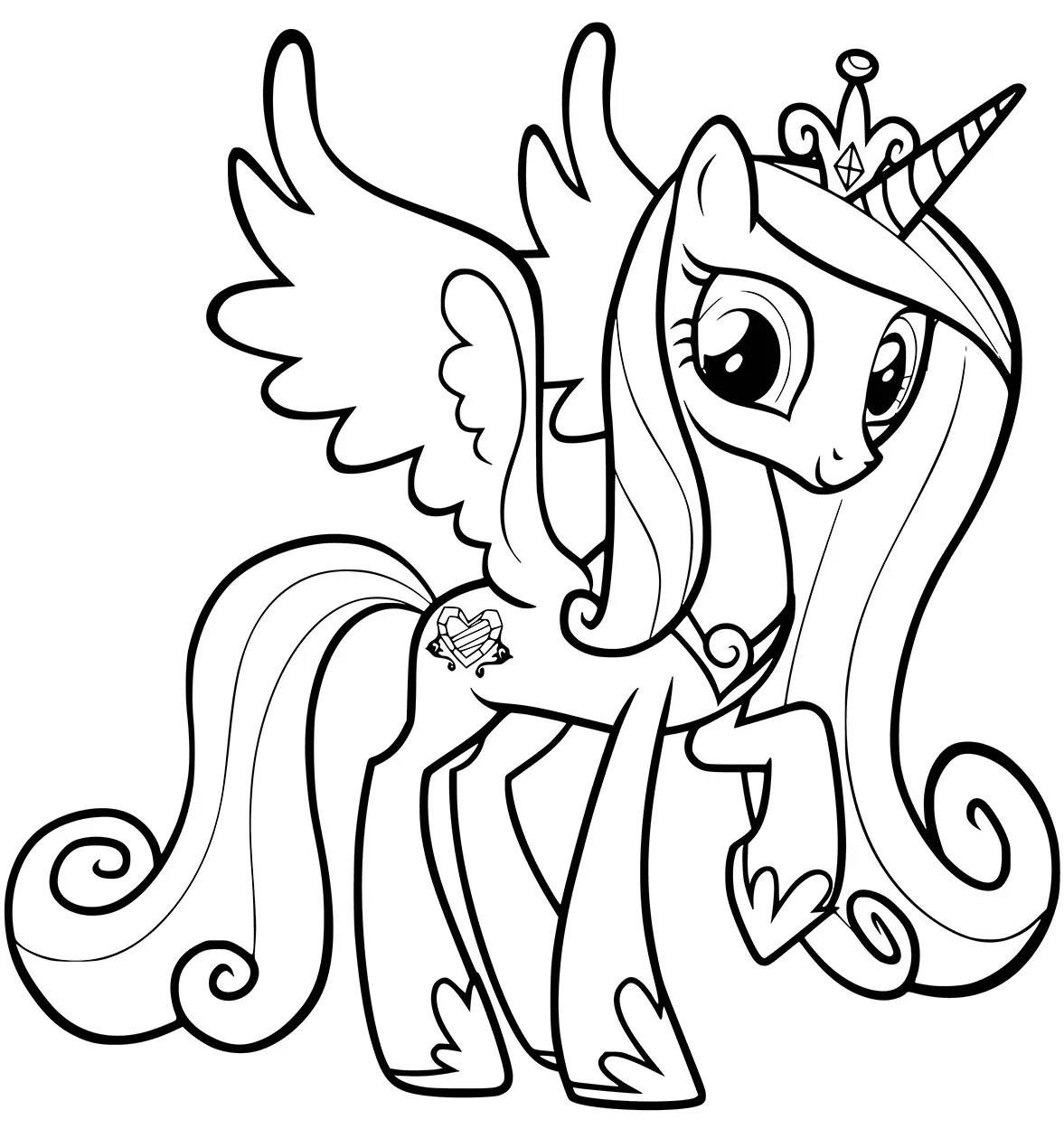 My Little Pony Coloring Pages – 039