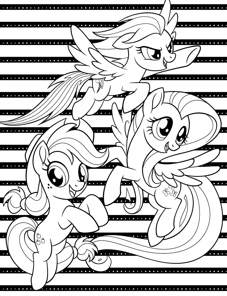 My Little Pony Coloring Pages – 041