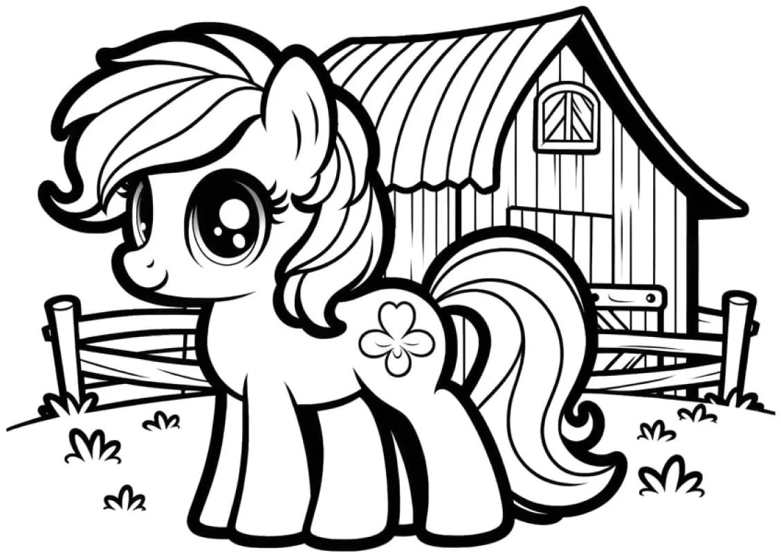 My Little Pony Coloring Pages – 044