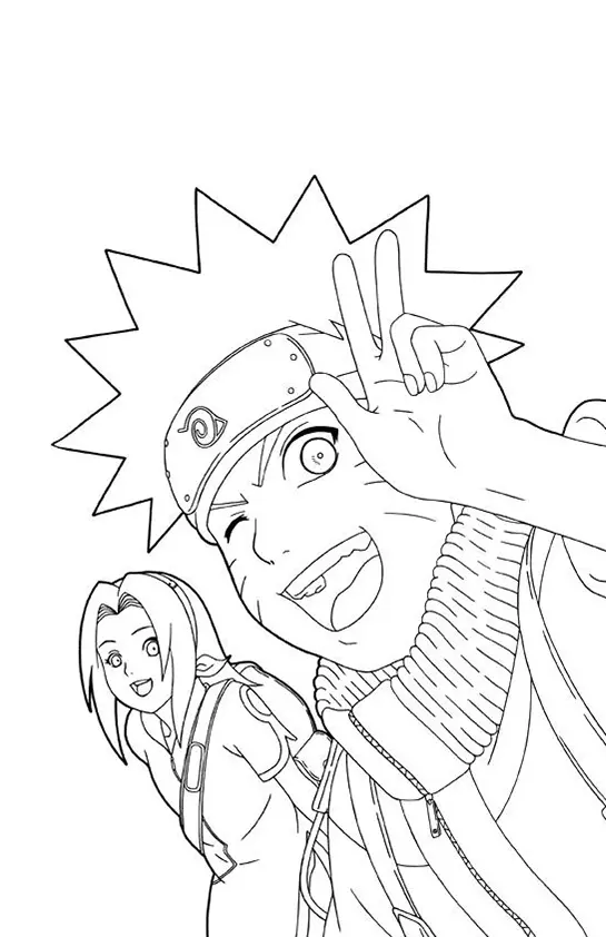 Naruto Coloring Pages – 017
