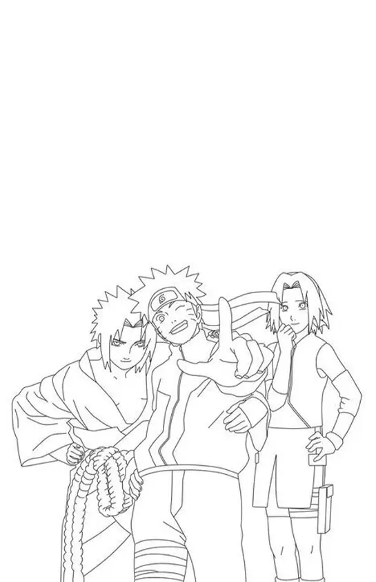 Naruto Coloring Pages – 018