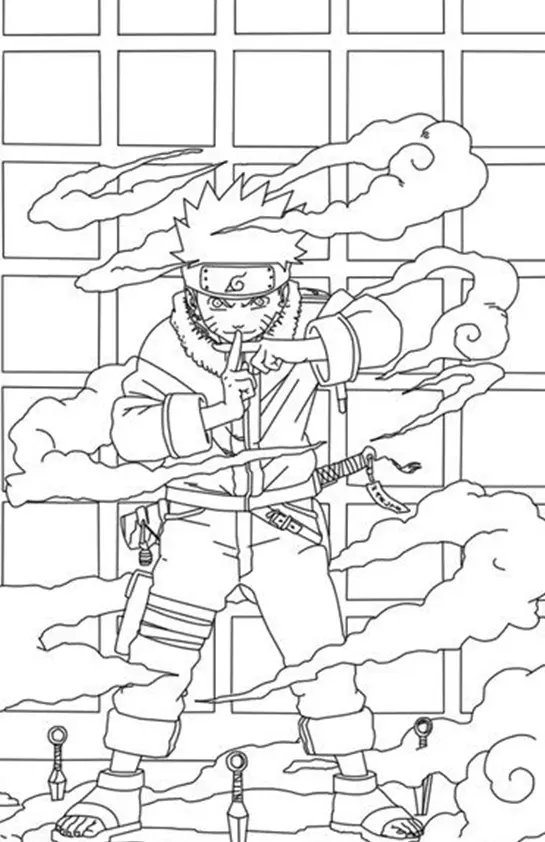 Naruto Coloring Pages – 021