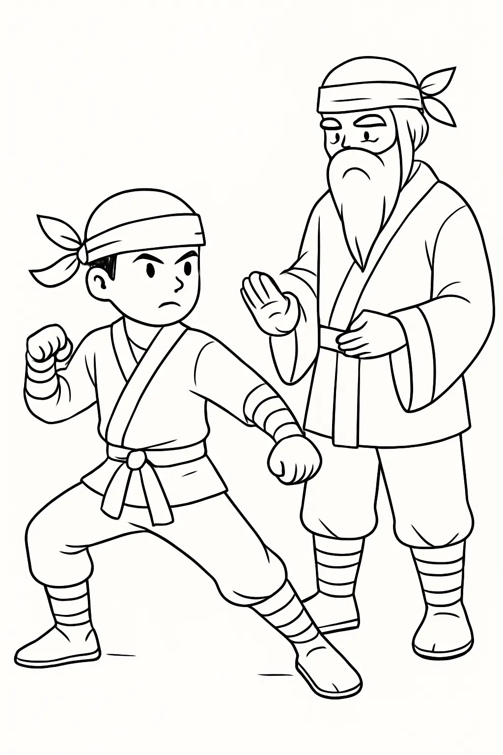 Ninja Coloring Pages – 014