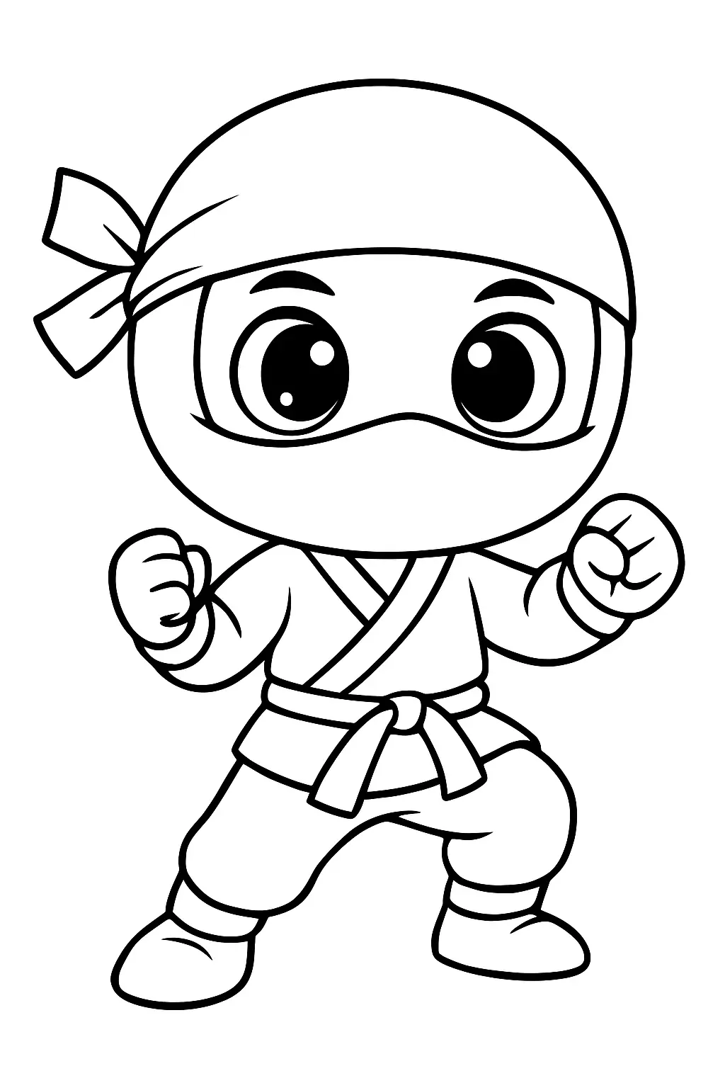 Ninja Coloring Pages – 023