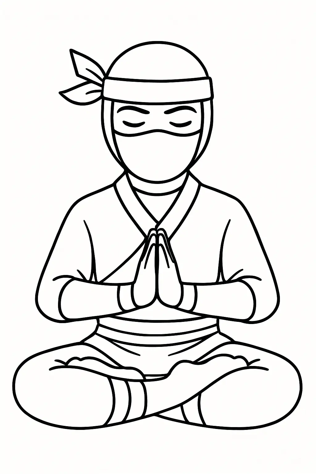 Ninja Coloring Pages – 026