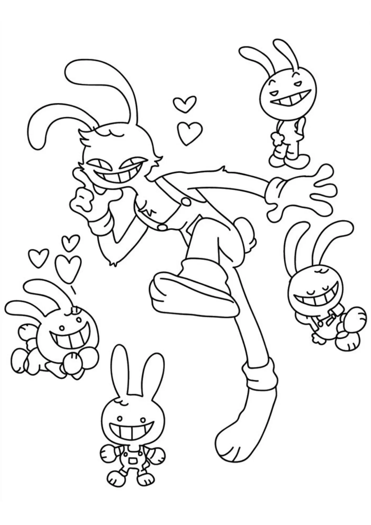 O Incrivel Circus Digital Coloring Pages – 020