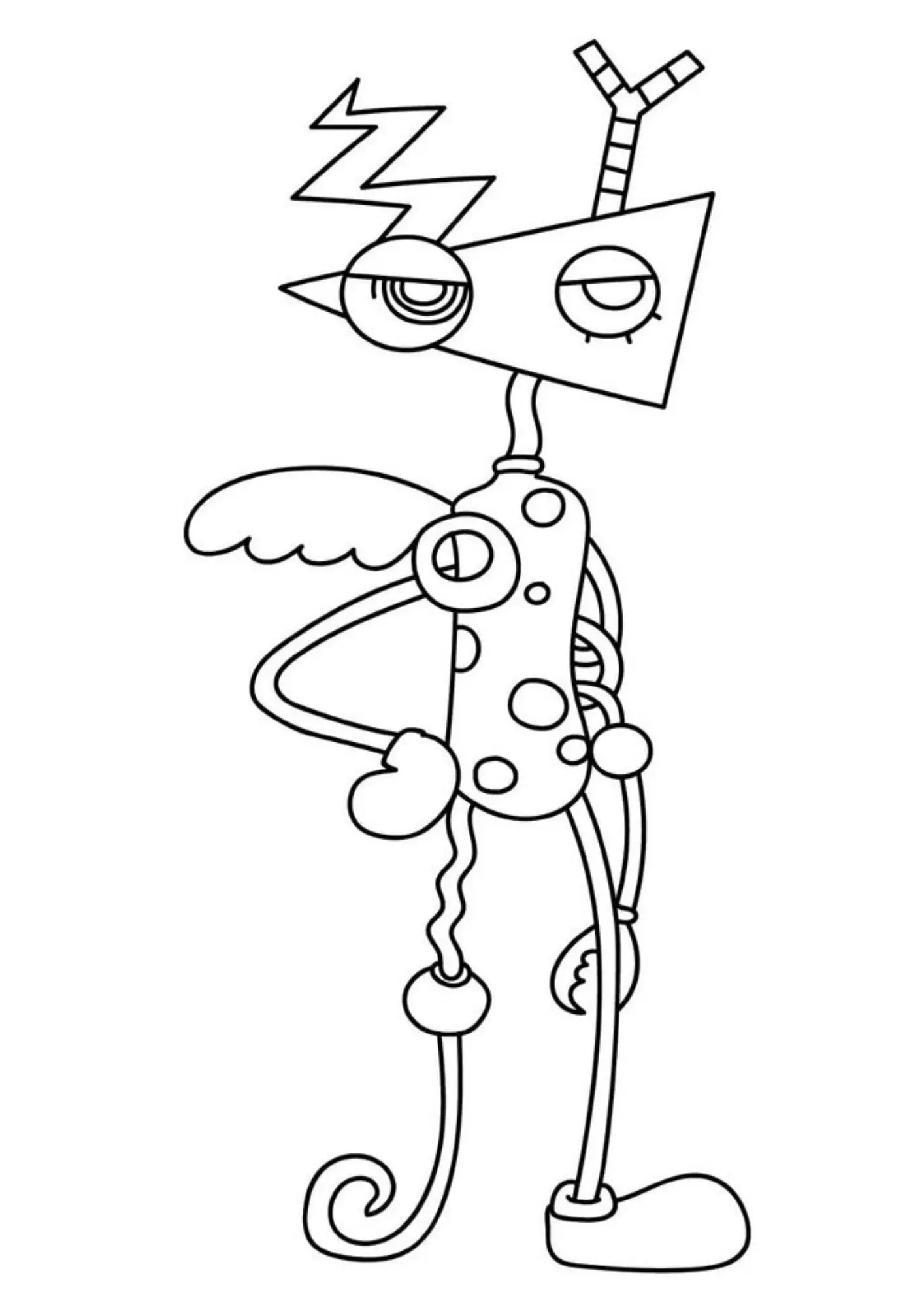 O Incrivel Circus Digital Coloring Pages – 026