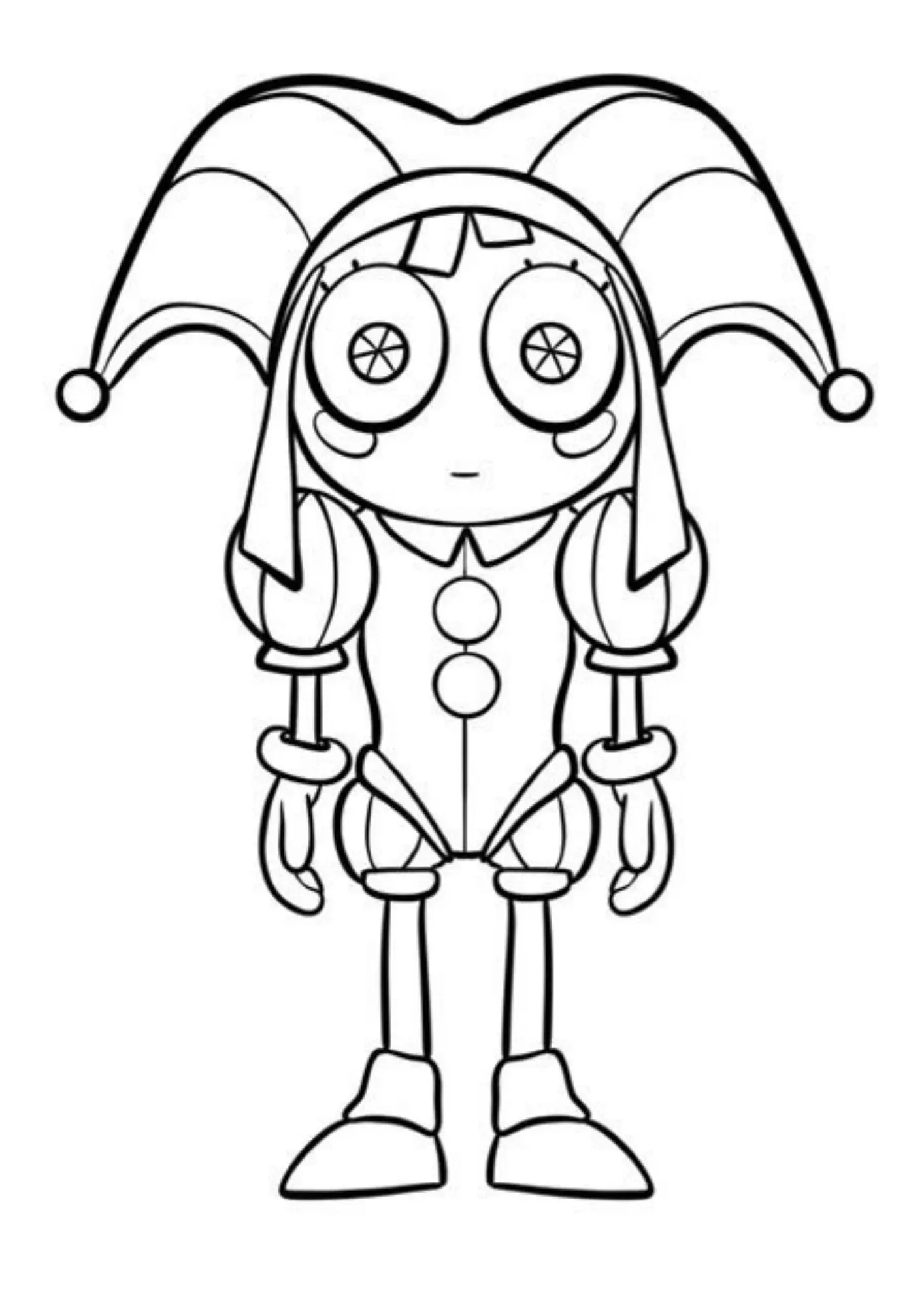 O Incrivel Circus Digital Coloring Pages – 029
