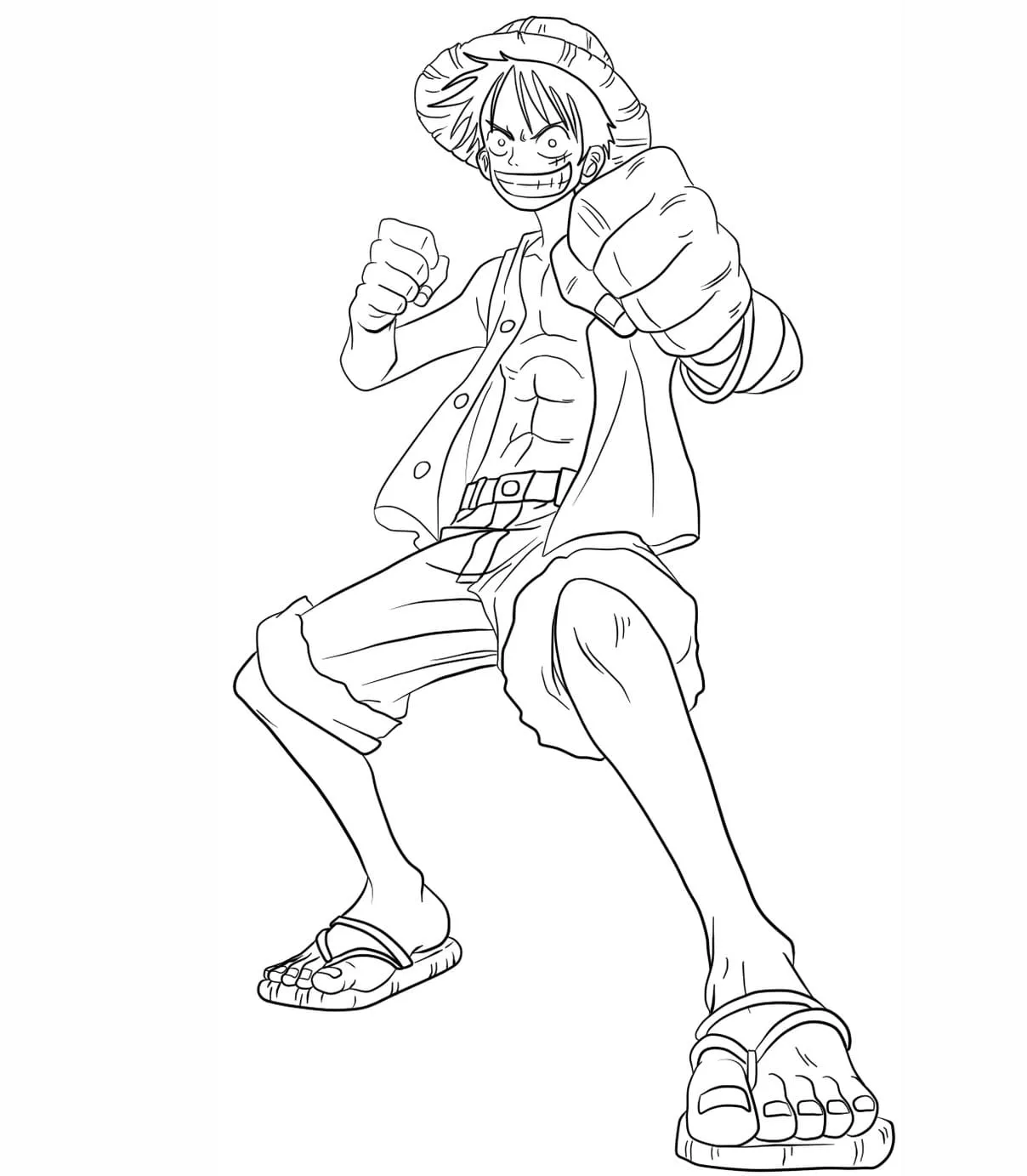 One Piece Coloring Pages – 004