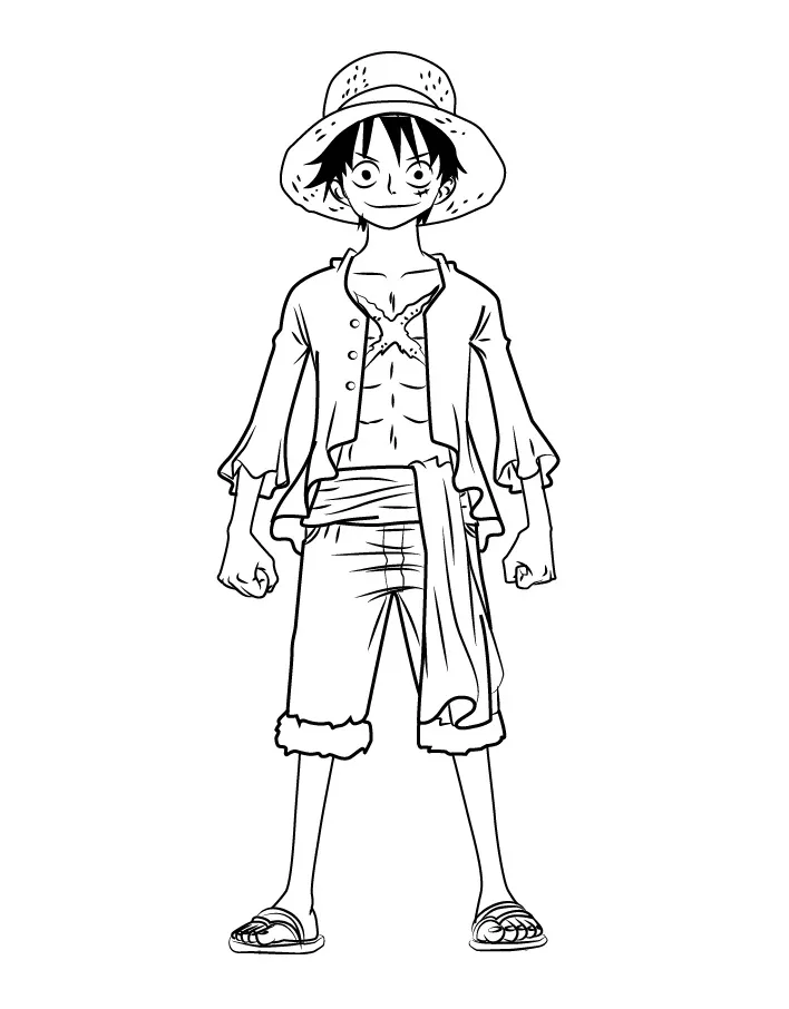 One Piece Coloring Pages – 005