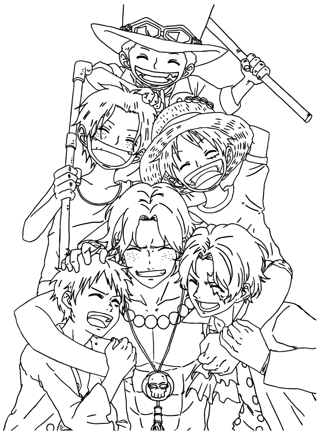 One Piece Coloring Pages – 014