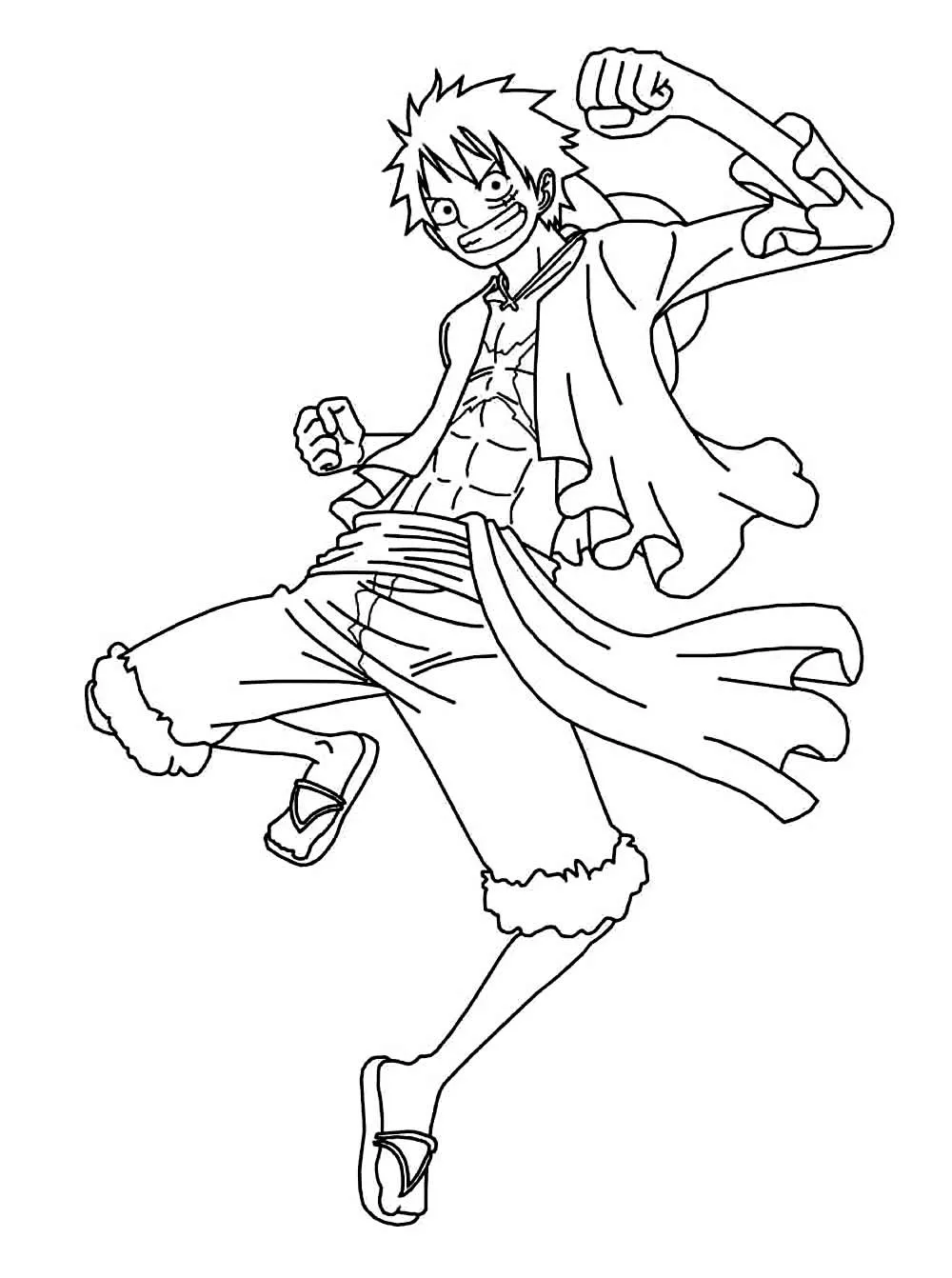 One Piece Coloring Pages – 023