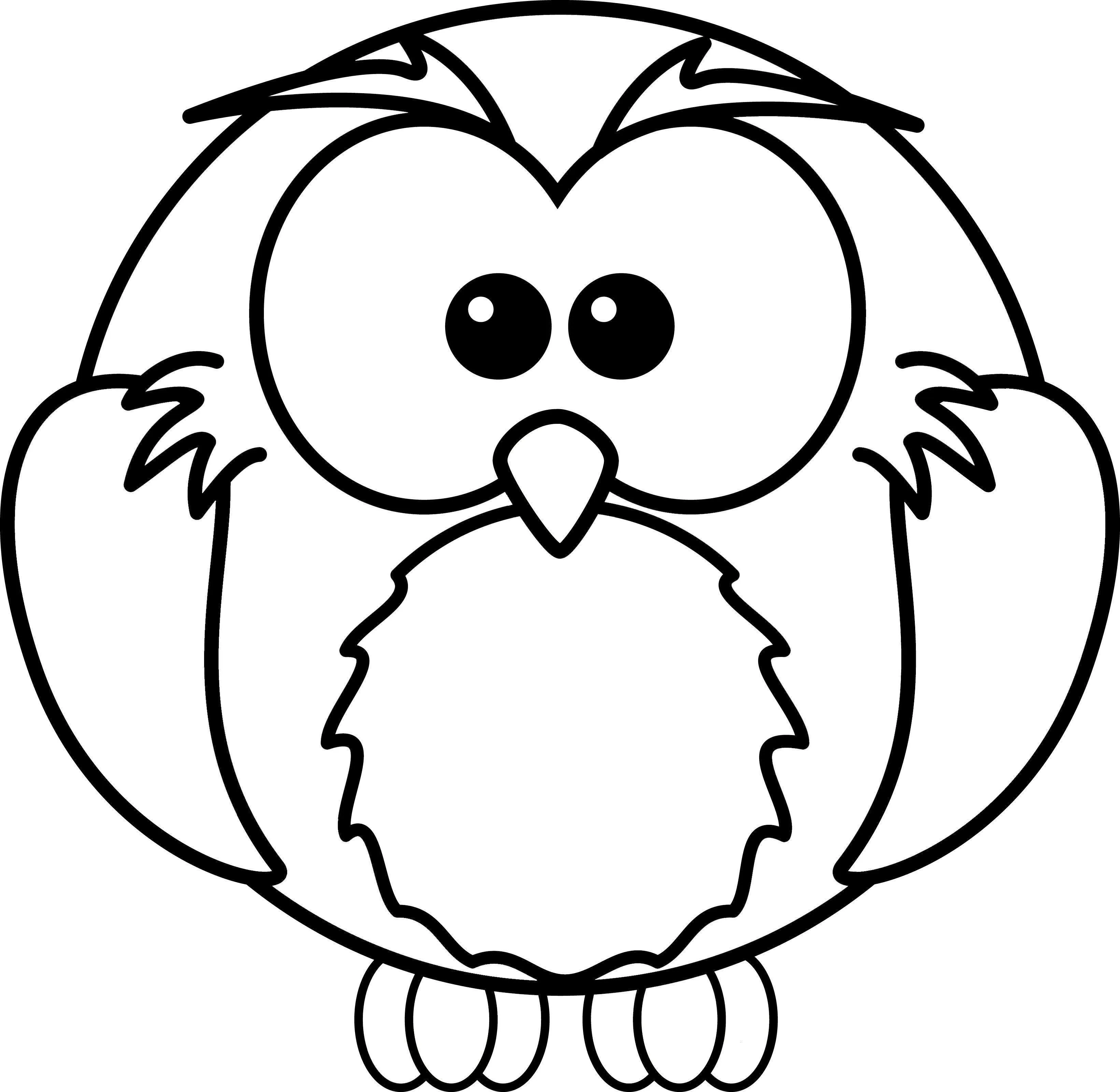 Owls Coloring Pages – 011