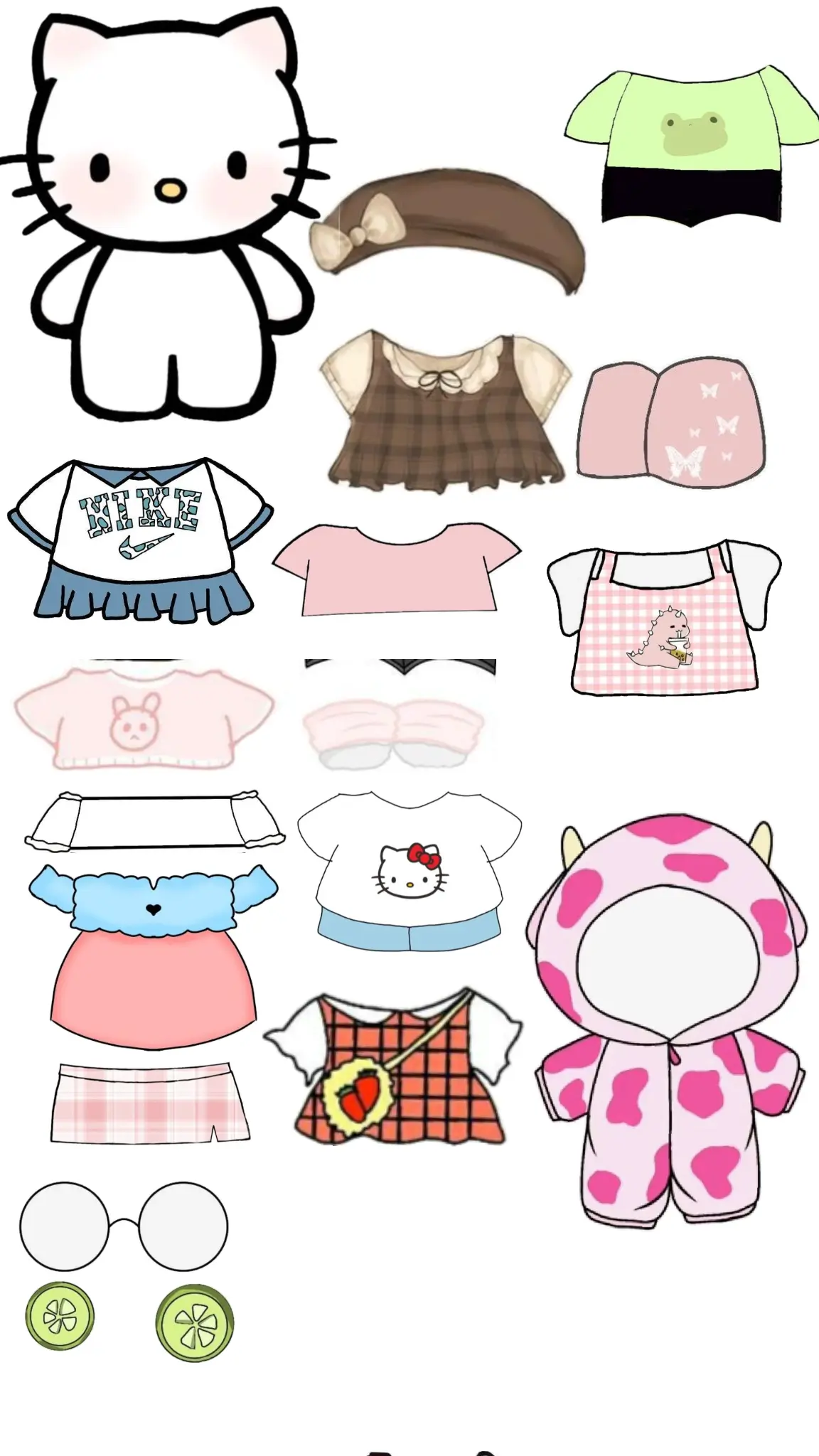 Paper Doll Coloring Pages – 018