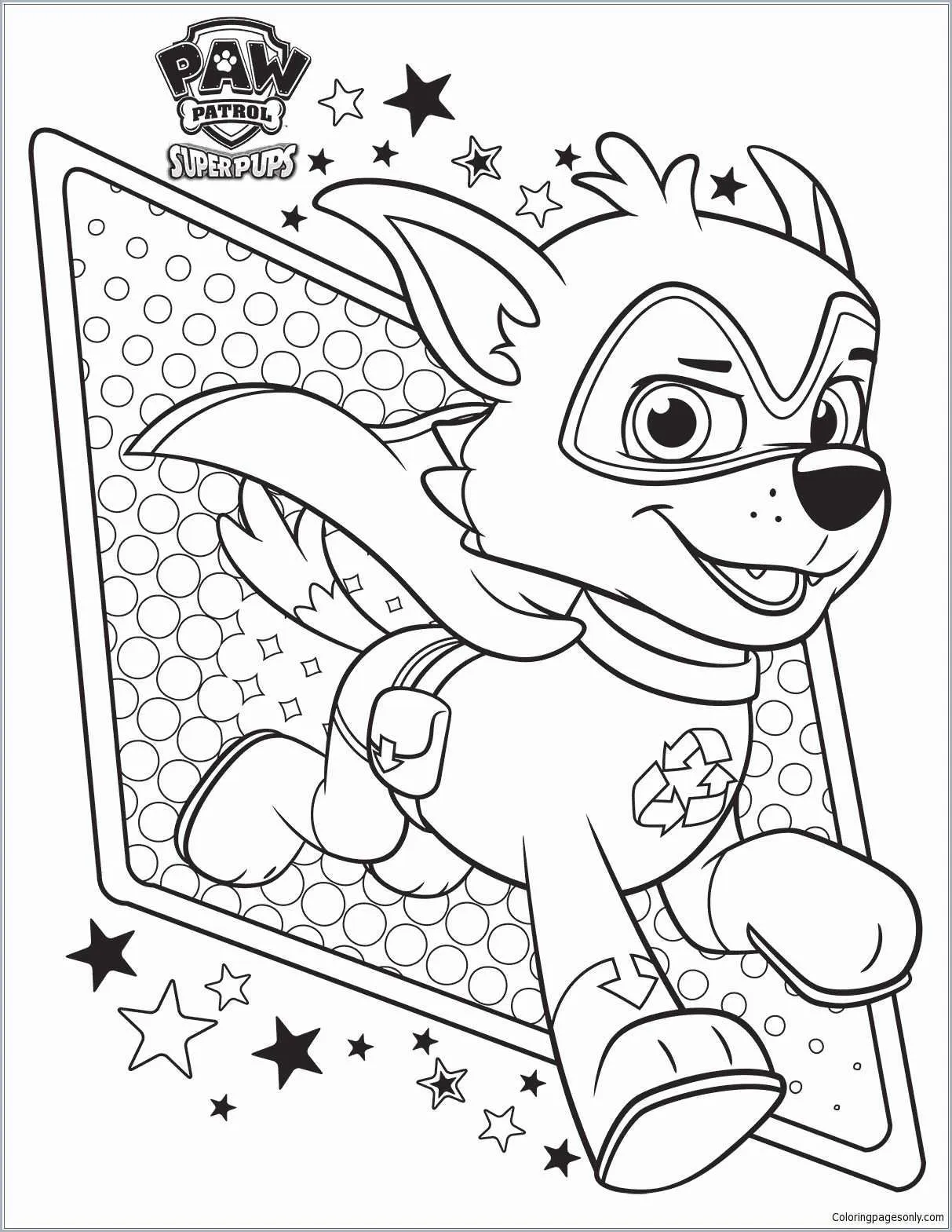 Paw Patrol Coloring Pages – 010