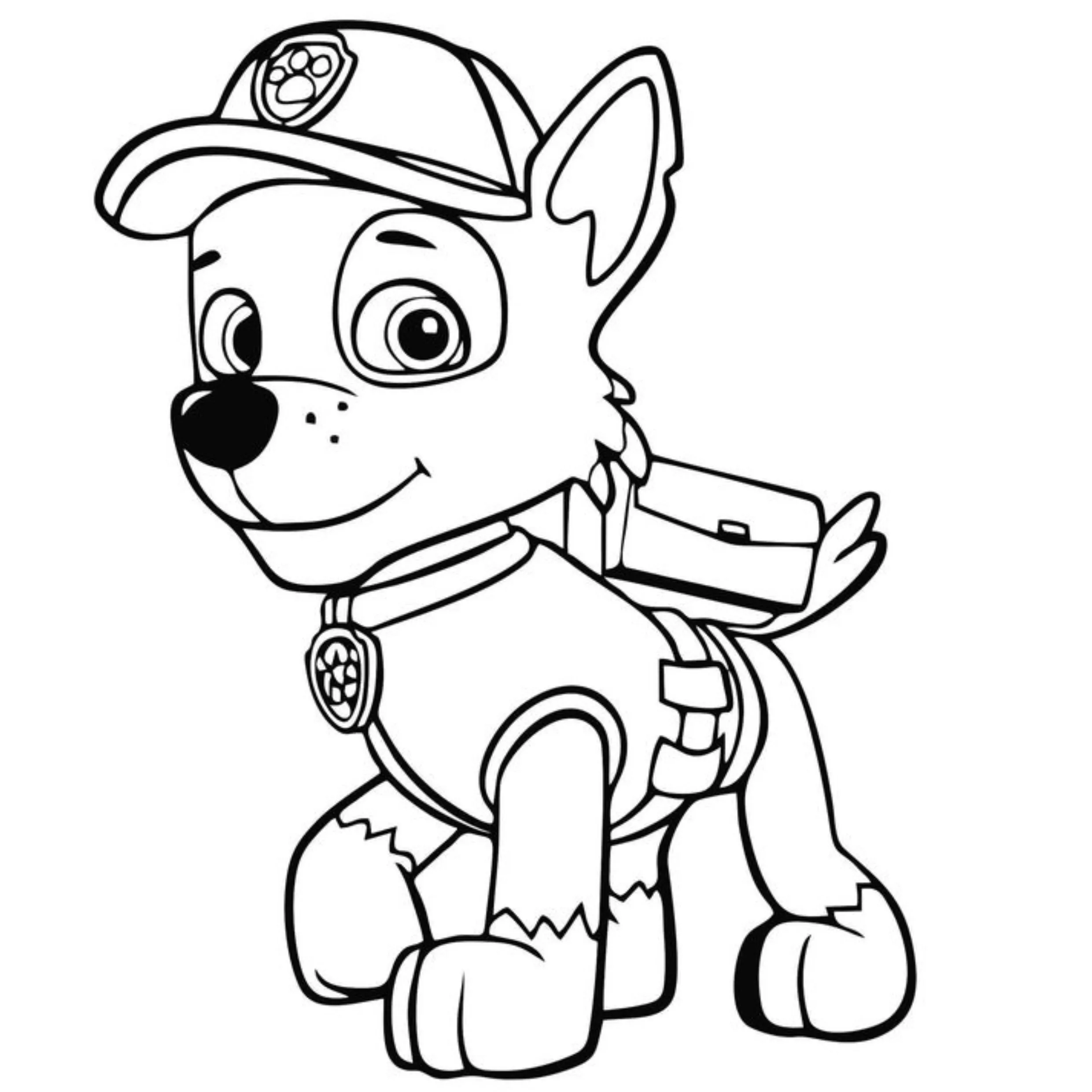 Paw Patrol Coloring Pages – 016