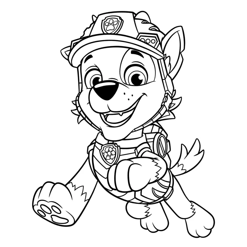 Paw Patrol Coloring Pages – 019