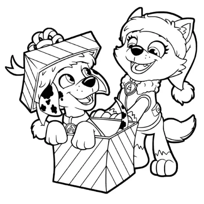 Paw Patrol Coloring Pages – 025