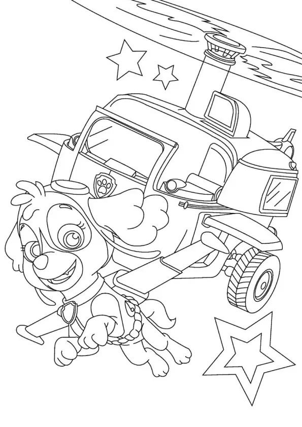 Paw Patrol Coloring Pages – 029