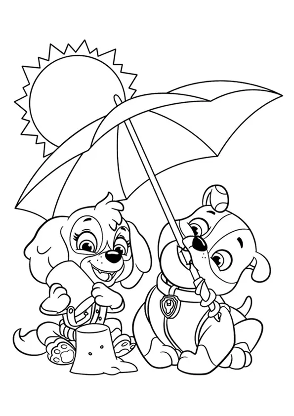 Paw Patrol Coloring Pages – 030