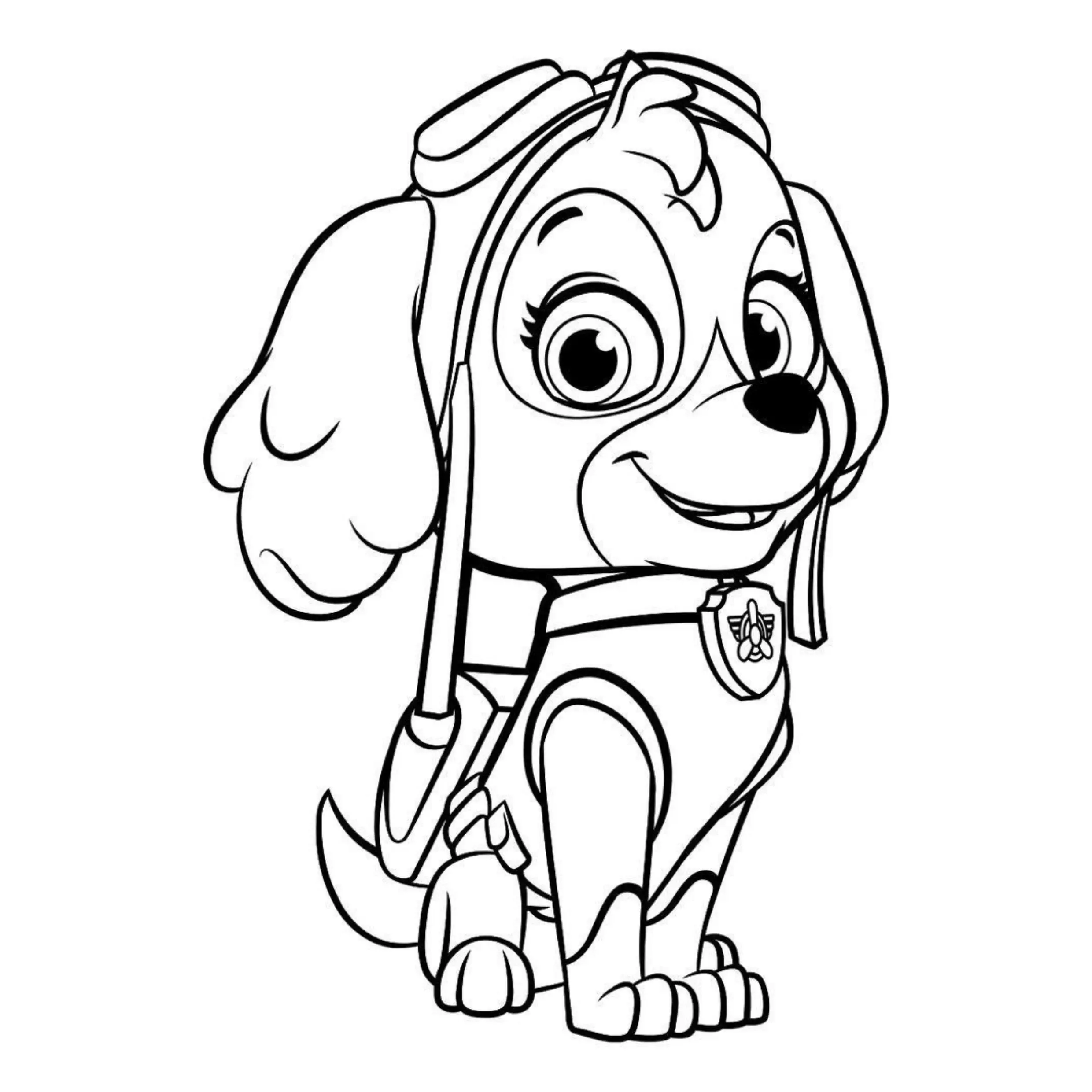 Paw Patrol Coloring Pages – 036