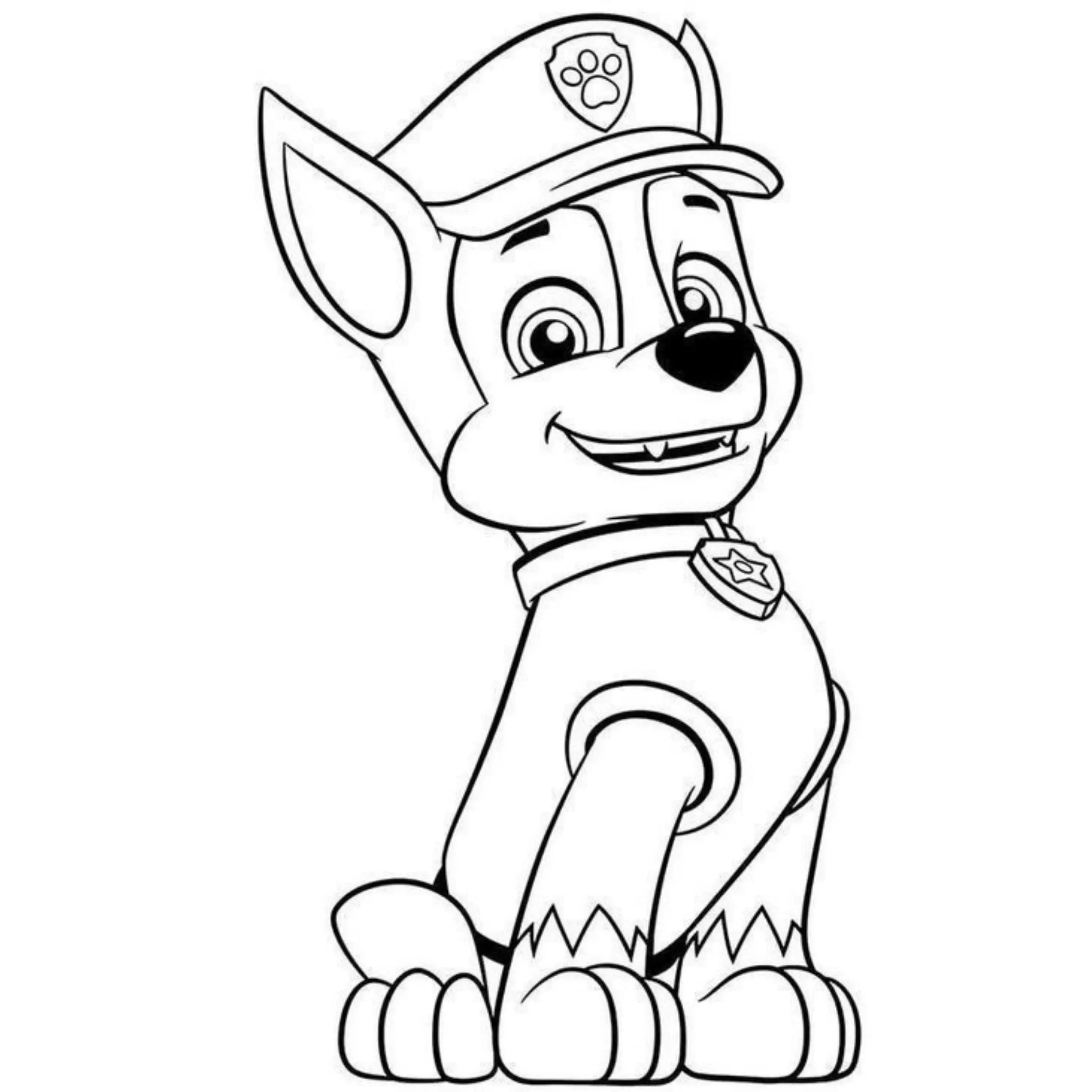 Paw Patrol Coloring Pages – 037