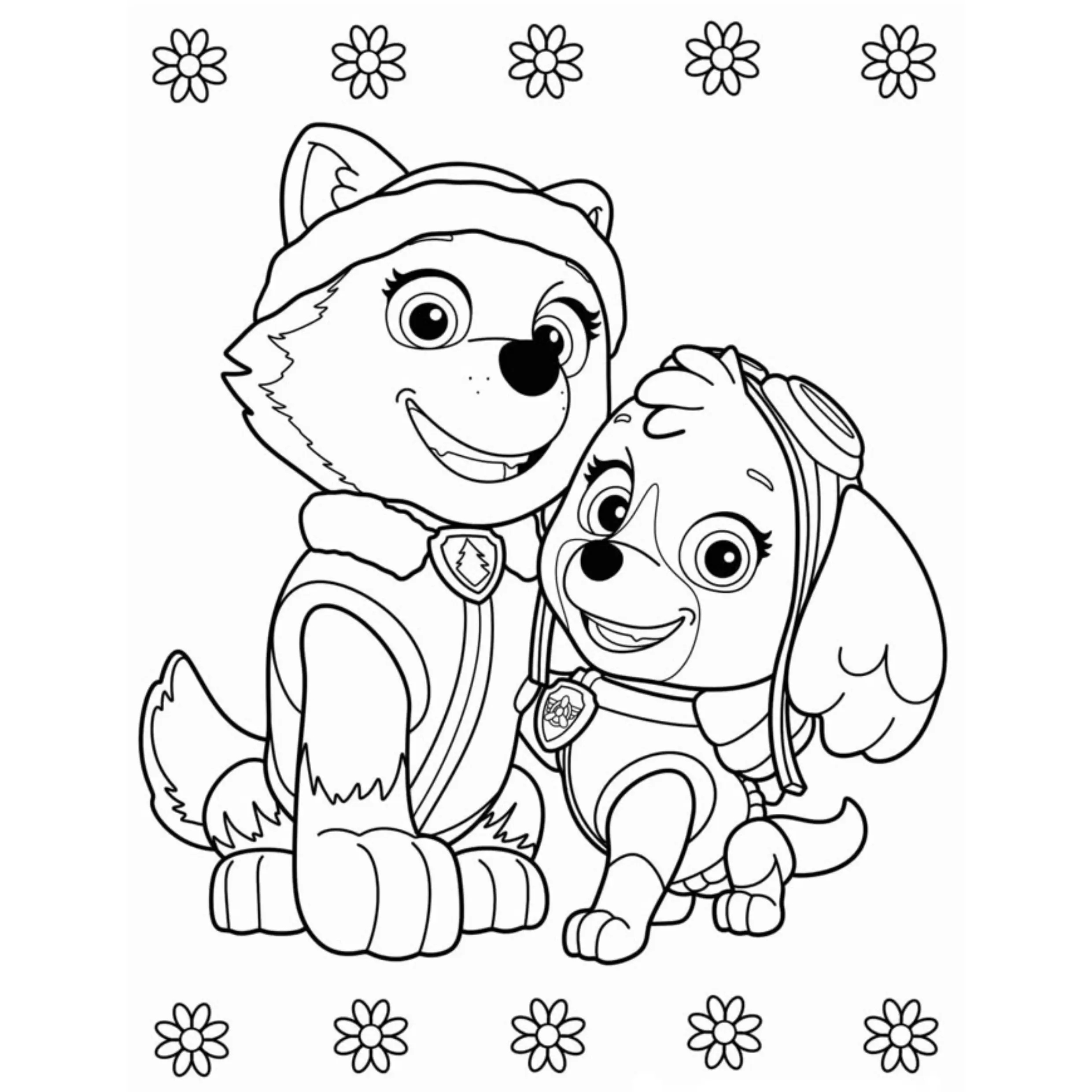 Paw Patrol Coloring Pages – 039