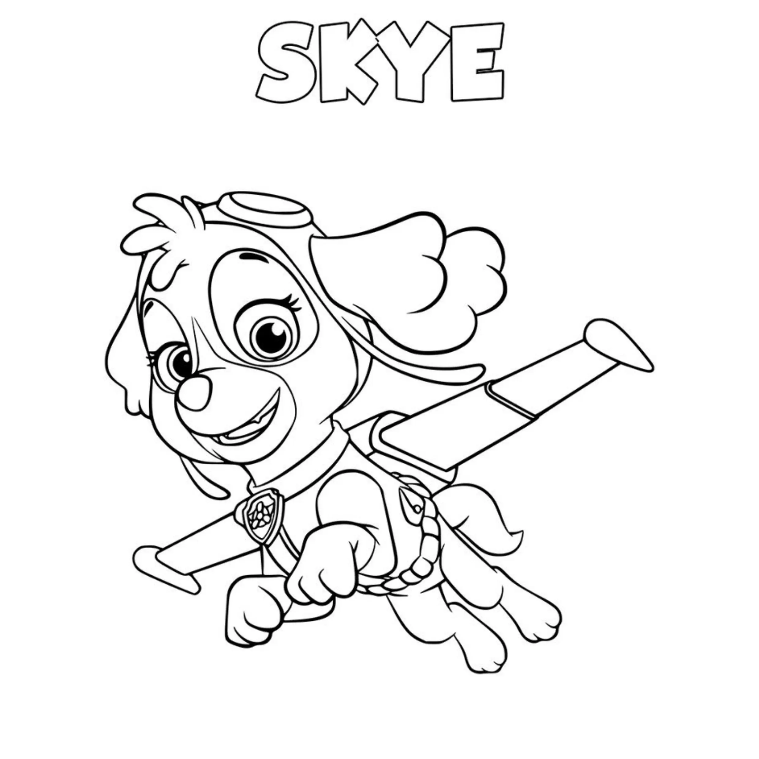 Paw Patrol Coloring Pages – 040
