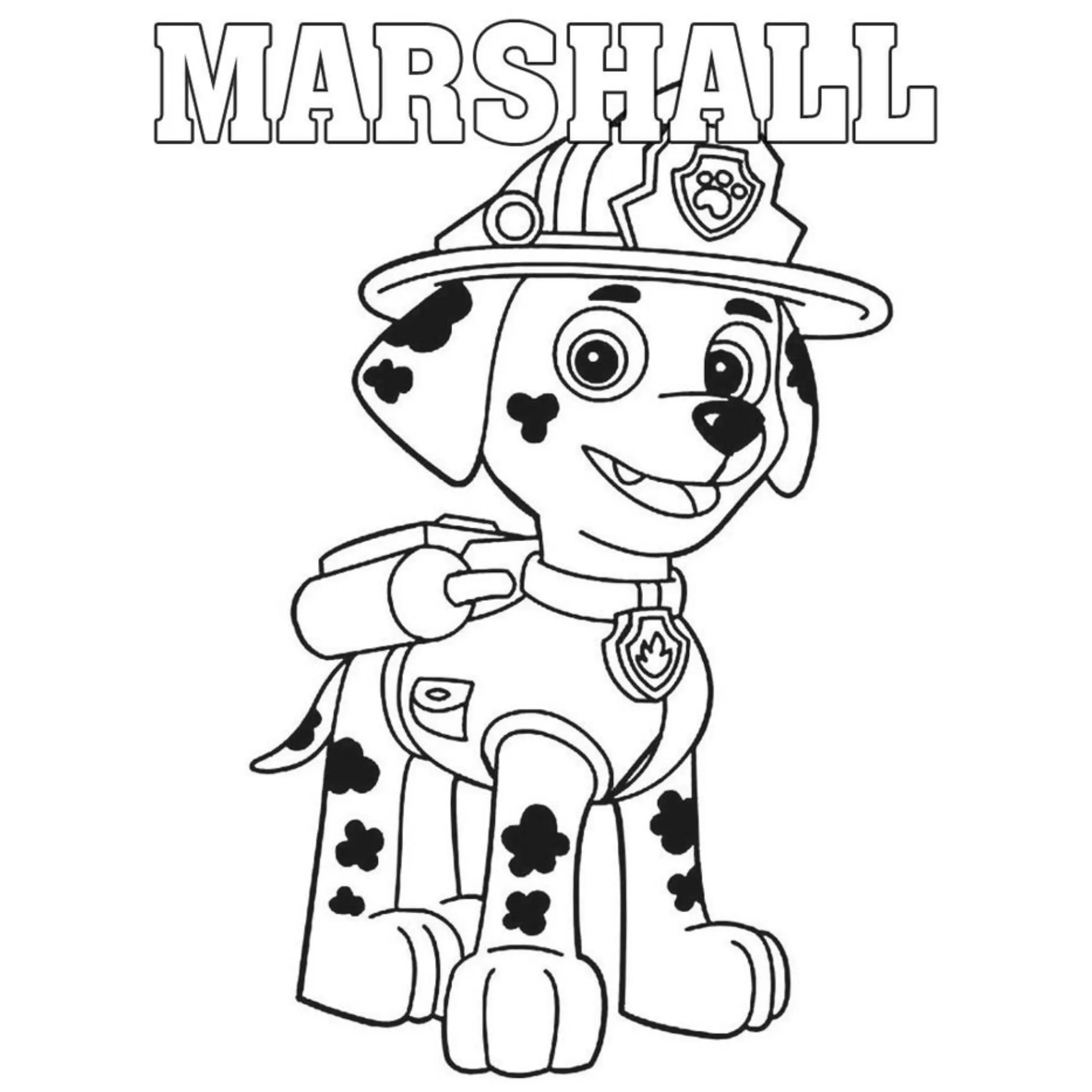 Paw Patrol Coloring Pages – 041