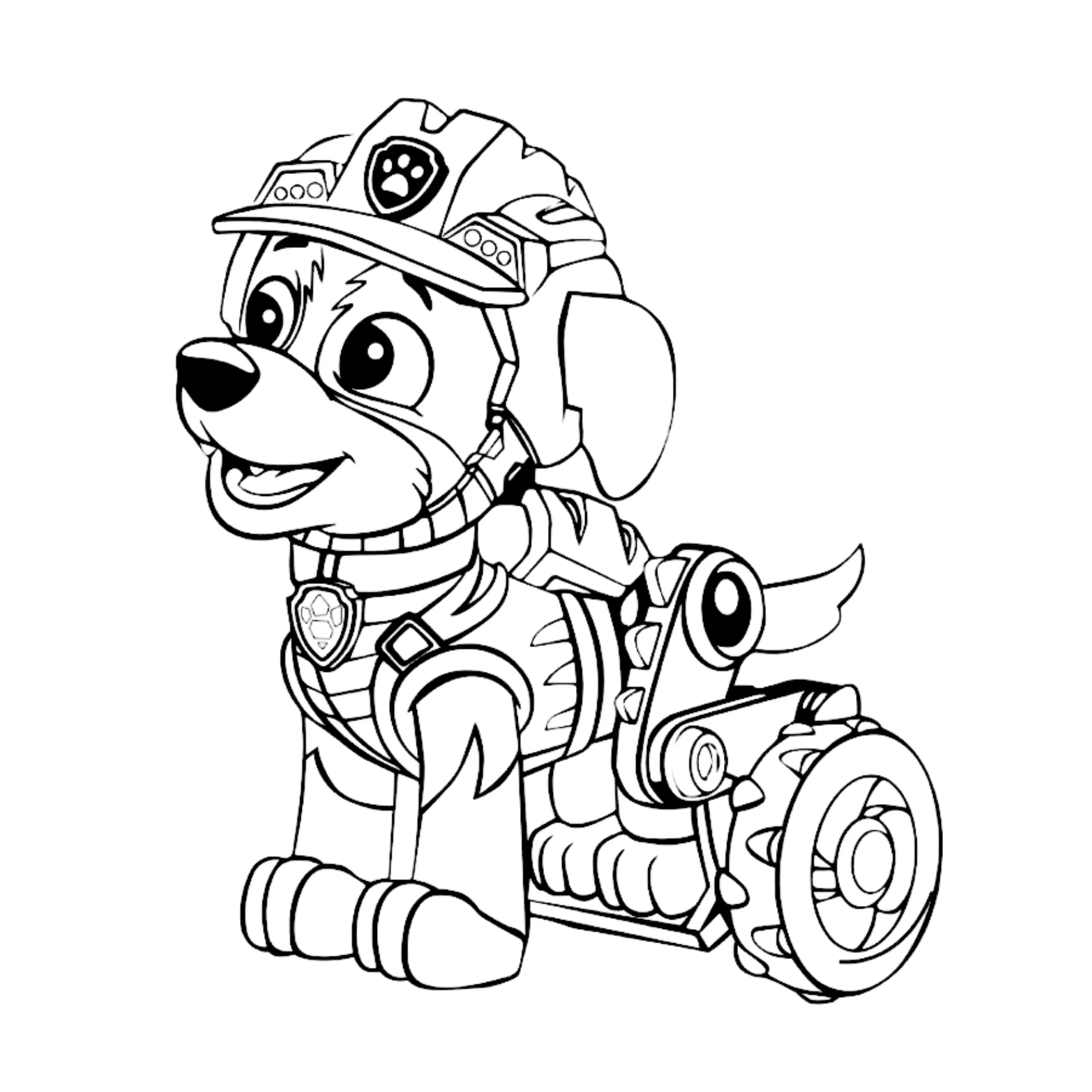 Paw Patrol Coloring Pages – 042
