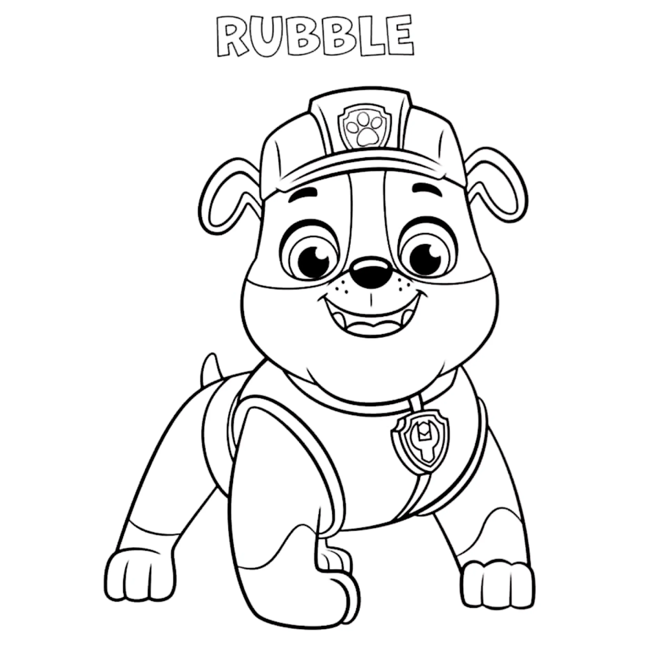 Paw Patrol Coloring Pages – 043