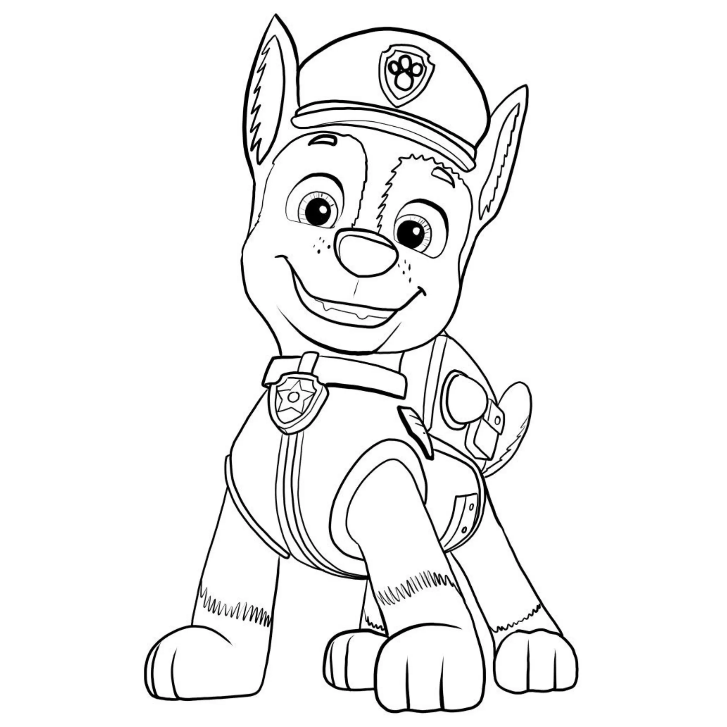 Paw Patrol Coloring Pages – 044