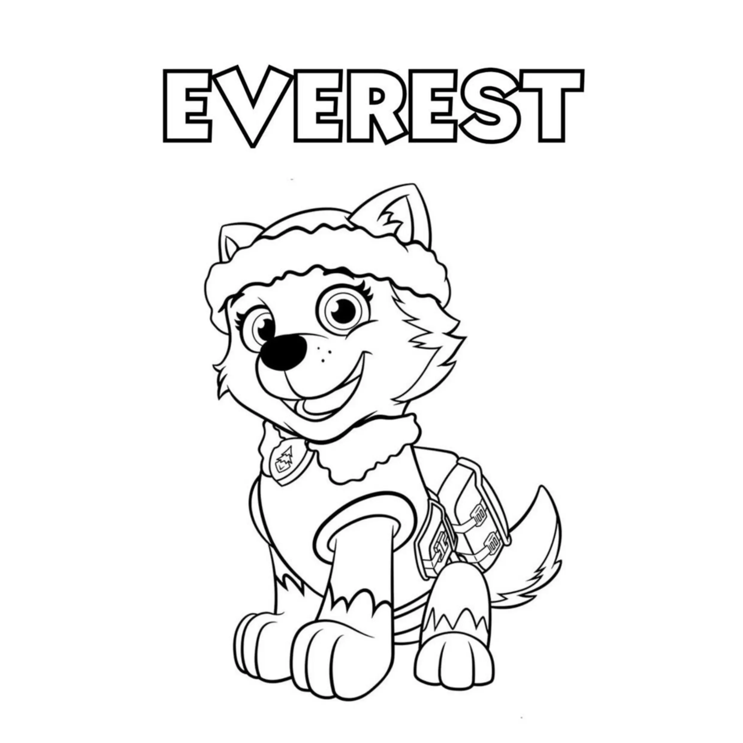 Paw Patrol Coloring Pages – 048