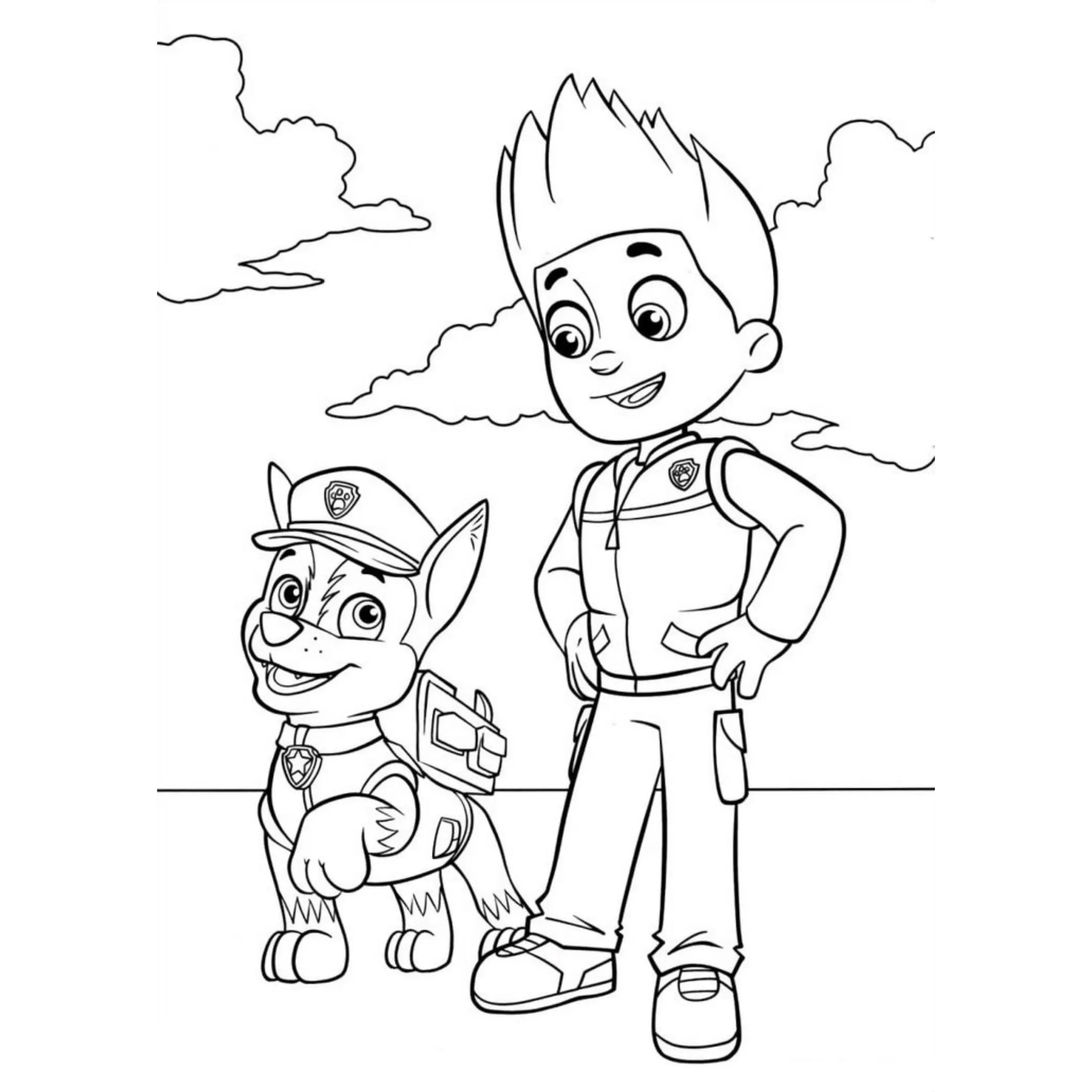 Paw Patrol Coloring Pages – 051