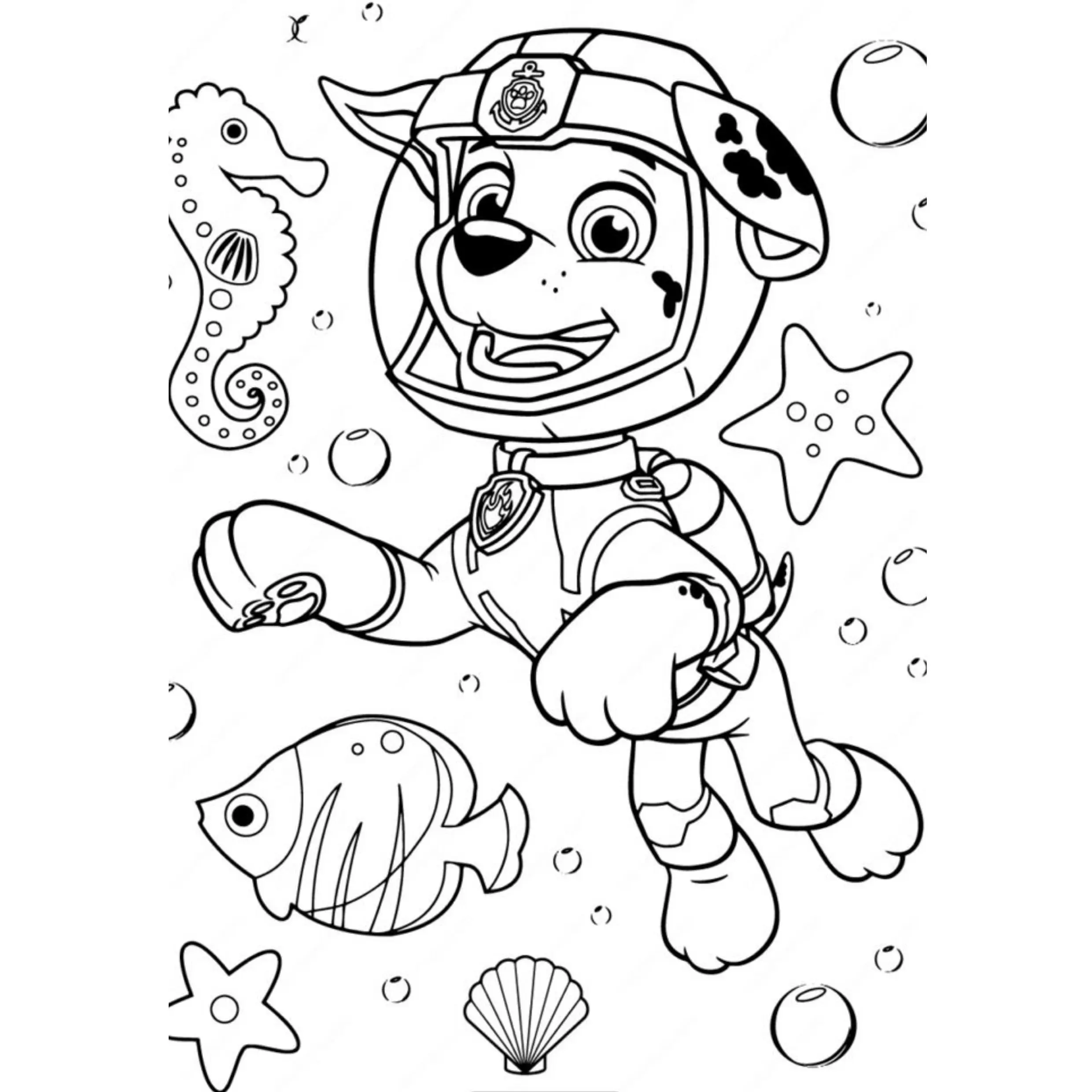 Paw Patrol Coloring Pages – 055