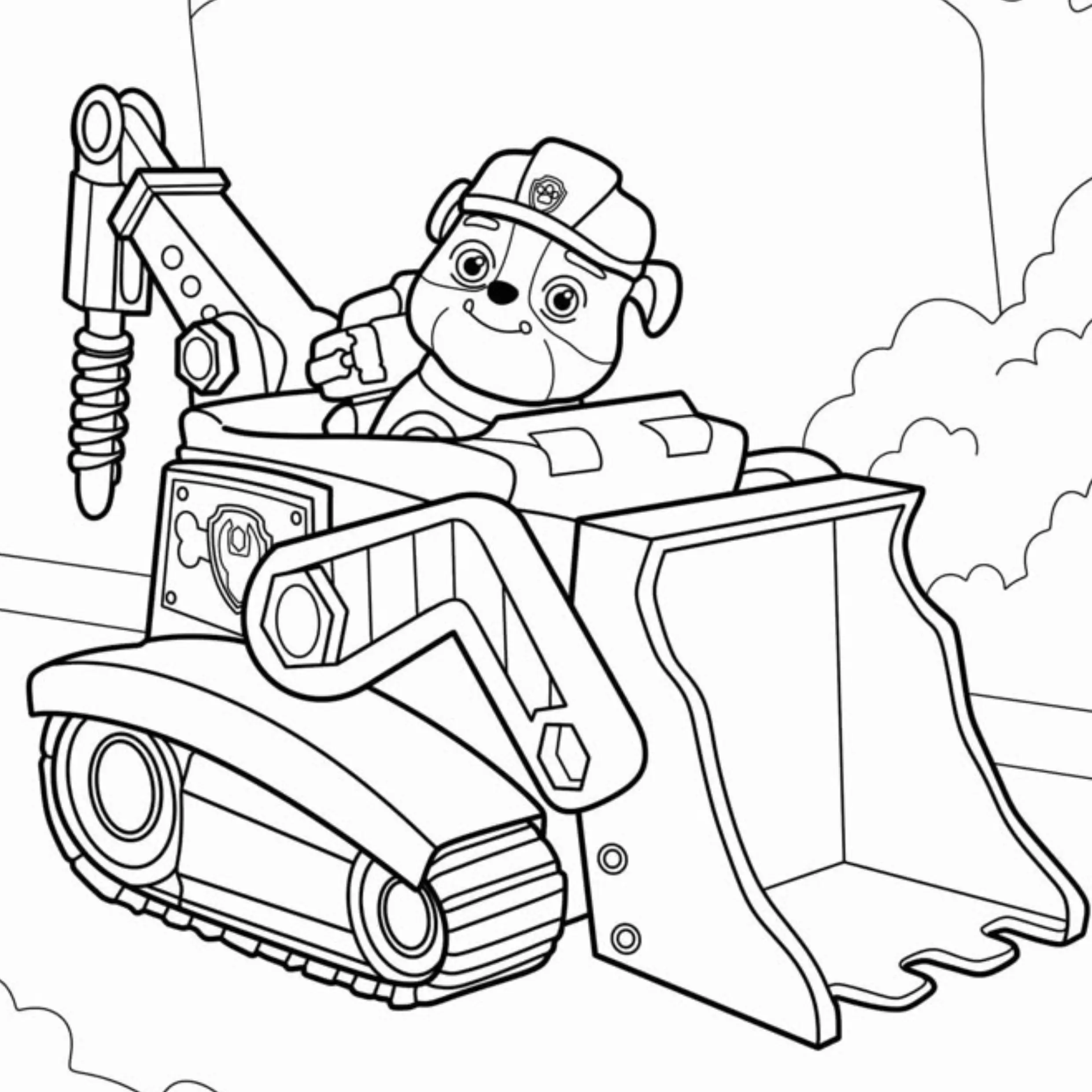 Paw Patrol Coloring Pages – 057