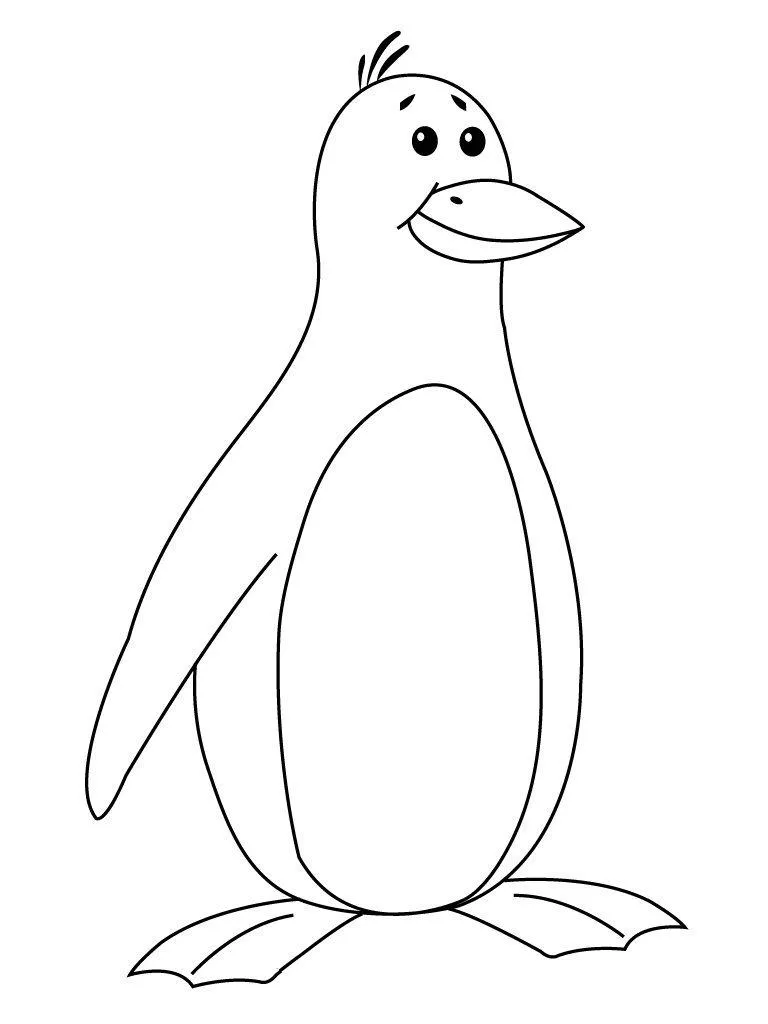 Penguins Coloring Pages – 003