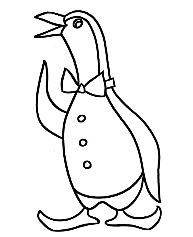 Penguins Coloring Pages – 012