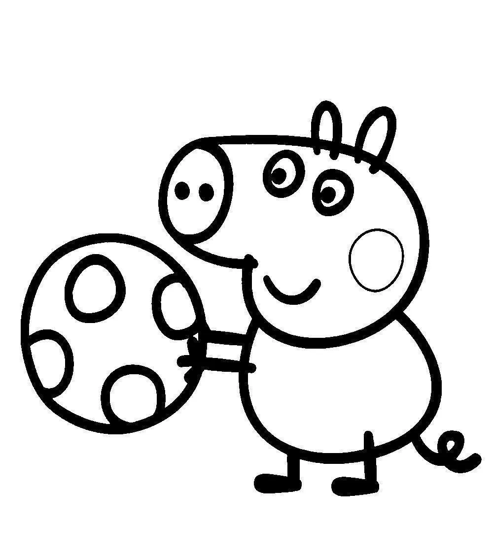 Peppa Pig Coloring Pages – 007