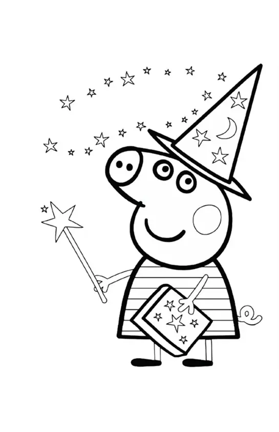 Peppa Pig Coloring Pages – 023