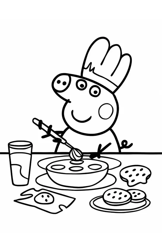Peppa Pig Coloring Pages – 024